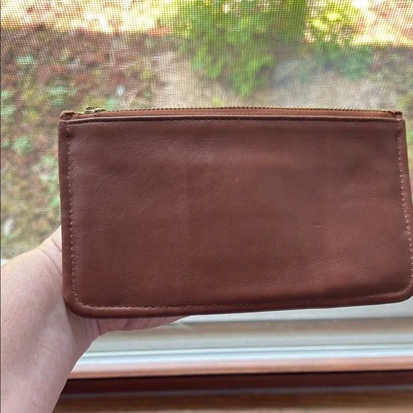 Coach Tan Leather Clutch - Picture 4 of 4